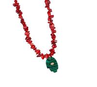 Shntig Magnifiquement conçoit un collier à main de Fatima offrant un élégant et élégant pour les femmes à la mode, un usage quotidien, une tenue décontractée, un collier en pierre naturelle