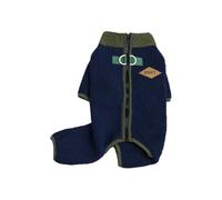 Shntig Manteau d'hiver isotherme pour chien, combinaison à 4 pattes en polaire douce avec crochet pour laisse pour chiots de petite taille, pull d'hiver pour l'extérieur