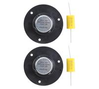 Shntig Paire de Haut-parleurs Tweeter 25 cœurs, 3 Pouces, 30W, 74mm, dômes en Film de Soie, Haute fidélité, Haut-Parleur Triple, aimants à diaphragme, dômes