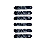 Shntig Poids stabilisateurs pour raquettes de tennis, application facile, bande d'équilibre antidérapante pour une sensation de swing et de force de frappe
