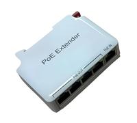 Shntig Répartiteur d'extension PoE d'installation flexible disponible en 1 entrée 2/3/4 options d'extension Ethernet