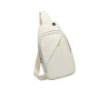 Shntig Sac à bandoulière pour les essentiels quotidiens, sac en polyester avec sangle réglable pour les trajets et les voyages, sac à bandoulière compact, sac de voyage compact, bandoulière réglable