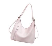 Shntig Sac à dos de grande capacité multifonction en polyuréthane avec sangle convertible pour bureau, école, voyage, shopping, sac de représentation unisexe, a