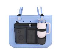 Shntig Sac de séparation multifonction en maille conçu pour l'emballage lors de voyages et pique-niques Sac de sable imperméable, Noir