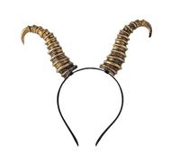 Shntig Serre-tête en corne d'animal sympathique pour se déguiser la nuit Halloween accessoires enfants adultes mystérieux costume postiche cheveux léger corne de diable