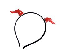 Shntig Serre-tête en corne de diable pour fêtes costumées, jeux de rôle, événements, bandeau confortable pour fête d'Halloween
