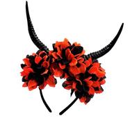 Shntig Serre-tête en résine pour enfants et adultes - Accessoire de costume léger pour fêtes à thème - Ornement de cheveux pour Halloween