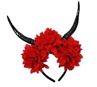 Shntig Serre-tête en résine pour enfants et adultes - Accessoire de costume léger pour fêtes à thème - Ornement de cheveux pour Halloween