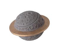Shntig Urne funéraire en forme de planète pour animaux de compagnie - Texture naturelle - Pour intérieur et extérieur