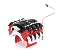 Shntig Ventilateur de refroidissement en métal pour jouet DJV8 : gestion optimisée de la chaleur, installation simple et couvercle moteur peint en rouge durable