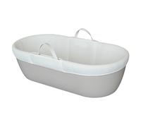 Shnuggle Couffin Dreami Lite | Lit de Chevet Parfait pour Votre bébé | Design Moderne et Grande Taille | Couffin hygiénique Facile à Nettoyer | Support Vendu séparément | Taupe Beige