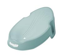 Shnuggle Support de bain pour nouveau-né - Support compact doux au toucher - Angle idéal pour le bain mains libres - Parfait pour les bébés de moins de 6 mois