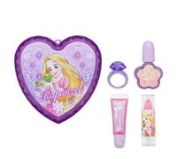 SHOBIDO - Disney Rapunzel Heart Case Cosmetic Set 5 pcs
