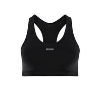 Brassiere shock absorber crop top noir