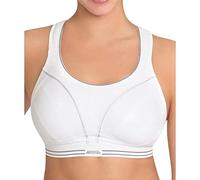 Shock Absorber - Ultimate Run Bra - Brassière - Femme - Blanc (Blanc/Argent) - 100D ( Taille Fabricant : 85D )