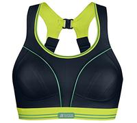 Shock Absorber Ultimate Soutien-Gorge de Sport, Noir (Noir/Citron Vert), Size 30D Femme