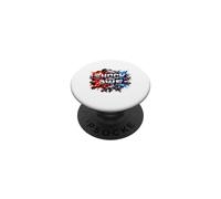 Shock and awe Vintage Cadeau Lettrage Inspiration Motivation PopSockets PopGrip Adhésif