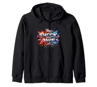 Shock and awe Vintage Cadeau Lettrage Inspiration Motivation Sweat à Capuche