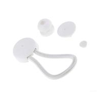 Shock Cord Fastener Set Nylon Elastic Loop 9cm(White) | Elastic design, constant tension, firm grip, nylon material, 9cm length fits small items