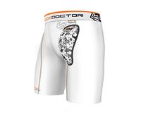Shock Doctor 236 Short de Compression Blanc Taille : XL