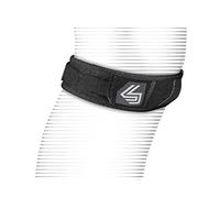 Shock Doctor 863 Bande de Support pour Genou Unisexe Adulte, Noir, L/XL