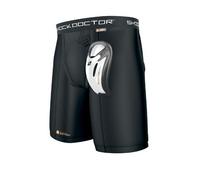 Shock Doctor Core Bioflex Short De Compression Avec Coquille Homme Noir Taille M Noir