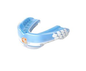 Shock Doctor Mcdavid Protège-Dents-6954K Protège-Dents ENFANT Unisexe, Transparent/Blau, Taille Unique