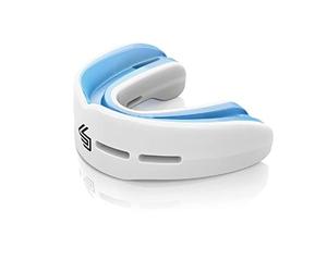 Shock Doctor Nano Double Fight Protège-Dents Mixte Adulte, Blanc