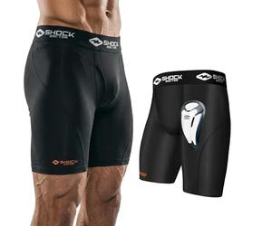ShockDoctor 221 Core Short de compression avec coquille de protection