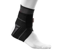 Shockdoctor Adultes Protège-Chevilles stützen Chevillière avec Bandes de Compression S Noir