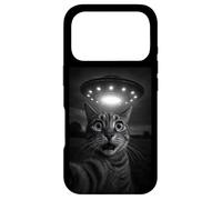 Shocked Cat Selfie Alien UFO Encounter for Teens Boys Girls Coque pour iPhone 17 Pro
