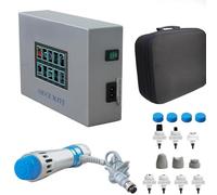 Shockwave Therapy Device Erectile Dysfunction, Extracorporeal Shockwave Therapy Device, with 7 Massage Heads, Professional ED Muscle Relaxation, Frequency and Energy Adjustable, Noninvasive, for Body