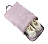 Shoe Bag, Waterproof Oxford Cloth Travel Organizer Pouch, 9.06x5.51x12.6 inches, Large Capacity Storage, Lightweight Portable Zip Case, Packing Shoes for Gym, Sports, Laundry