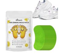 Shoe Deodorizer Patch, Insole Freshener Pads, Odor Remover Patches, Long Lasting Sweat Absorbing Solution for Trainers Sneakers Slippers, Shoe Scent Eliminator for Daily Use, 20pcs