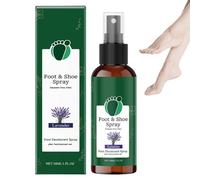 Shoe Deodorizer Spray, Scented Odor Eliminator, 1.06x1.06x4.02 Inches Compact Size, Botanical Formula Neutralizes Bacterai, Long-Lasting Freshness for Sports Gym Work Footwear Care