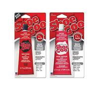 Shoe Goo Shoe Repair 3.7 oz. 2-Pack (1 Clear, 1 Black) by Shoegoo
