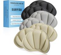 Shoe Heel Pad Too Large,Self-Adhesive Non-Slip Sole,Memory Foam Heel,Comfortable Protects Against Rubbing And Blisters,6 Pairs