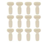 Shoe Heel Protectors - 12 Piece Heel Insert Protector Set, Anti-Slip Sneaker Grips with Cushioning, Heavy Duty Wear-Resistant Material, Stress Reliever Tool, for Women Men Wedding Outdoor