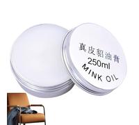 Shoe Leather Conditioner - Natural Leather Refurbishing Cream - Nourishment Cleaning & Maintenance Wax For Sofas, Boots, Car Interior