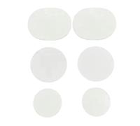 Shoe Patches for Toe Holes, 6 Pieces Sneaker Insert Patches, Polyester Shoe Repair Kit, Non-Slip Sneaker Heel Protector Pads, Durable Inserts for Maintenance and Protection, Ideal for All Footwear