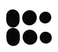 Shoe Patches for Toe Holes, 6 Pieces Sneaker Insert Patches, Polyester Shoe Repair Kit, Non-Slip Sneaker Heel Protector Pads, Durable Inserts for Maintenance and Protection, Ideal for All Footwear