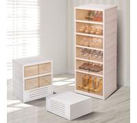Shoe Rack �C Platzsparender Schuhregal mit mehreren F?chern, ideal f��r Flur, Schrank oder Eingangsbereich