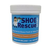 Shoe Rescue poudre pour pieds et chaussures 100g élimine les odeurs Développé par un podologue agréé est un remède déodorant naturel à pour éliminer les chaussures et les pieds puant