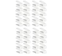 Shoe Slotz Lot de 40 unités de rangement peu encombrantes en ivoire | Vu à la télévision | Pas de montage nécessaire | Édition limitée Price Club Value Pack