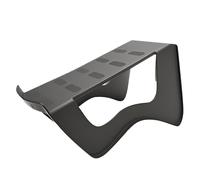 Shoe Space Saver, Stackable Double-Layer Shoe Organizer with Non-Slip Design, Adjustable Slot Holder, Entryway, Garage, Dorm, Closet, Wall, and Under-Bed Storage, 24 x 14 x 14 cm Black