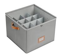 Shoe Storage Organizer - 14.17 Inches Portable Stackable Divider Box for Kids Toys and Shoes, Closet with Space Saving Design, Storage Solution for Dorm College Apartment Entryway Hallway Garage