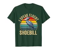 Shoebill Cigogne Oiseau Cigogne à Bec Soulier pour Homme et Femme T-Shirt