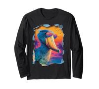 Shoebill Lunettes de Soleil Soleil Plage Tropical Animal Summer Manche Longue