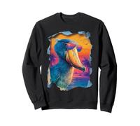 Shoebill Lunettes de Soleil Soleil Plage Tropical Animal Summer Sweatshirt