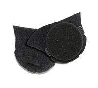 Shoei C Coussinets d’Oreilles (Black,One Size)